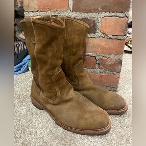 🤠 Allen Edmonds “Dallas” Roper Low Boots – Men’s 13 (Worn Once) 🟤